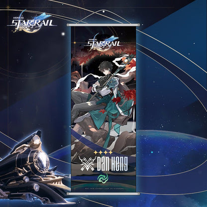 Honkai: Star Rail Character Hanging Poster - Teyvat Tavern - Genshin Impact & Honkai Star Rail & 3Z Merch