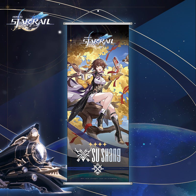 Honkai: Star Rail Character Hanging Poster - Teyvat Tavern - Genshin Impact & Honkai Star Rail & 3Z Merch