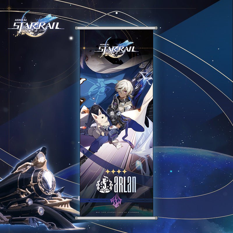 Honkai: Star Rail Character Hanging Poster - Teyvat Tavern - Genshin Impact & Honkai Star Rail & 3Z Merch