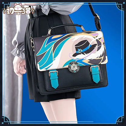 Honkai Star Rail Character Theme Series PU Shoulder Bag / Backpack - Aventurine - Teyvat Tavern - Genshin Impact & Honkai Star Rail & 3Z Merch