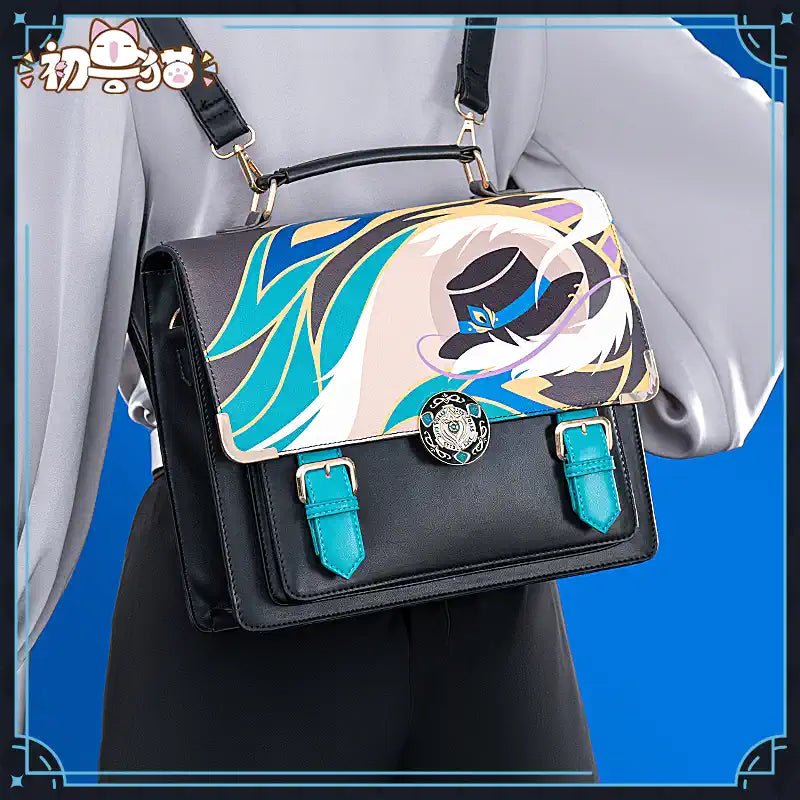 Honkai Star Rail Character Theme Series PU Shoulder Bag / Backpack - Aventurine - Teyvat Tavern - Genshin Impact & Honkai Star Rail & 3Z Merch