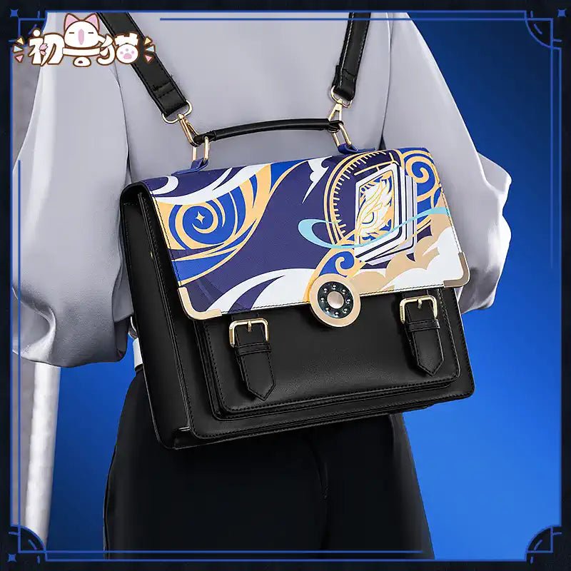 Honkai Star Rail Character Theme Series PU Shoulder Bag / Backpack - Dr.Ratio - Teyvat Tavern - Genshin Impact & Honkai Star Rail & 3Z Merch