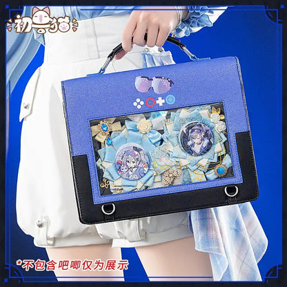 Honkai Star Rail Character Theme Series PU Shoulder Bag / Backpack - Silver Wolf - Teyvat Tavern - Genshin Impact & Honkai Star Rail & 3Z Merch