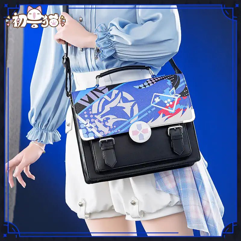 Honkai Star Rail Character Theme Series PU Shoulder Bag / Backpack - Silver Wolf - Teyvat Tavern - Genshin Impact & Honkai Star Rail & 3Z Merch