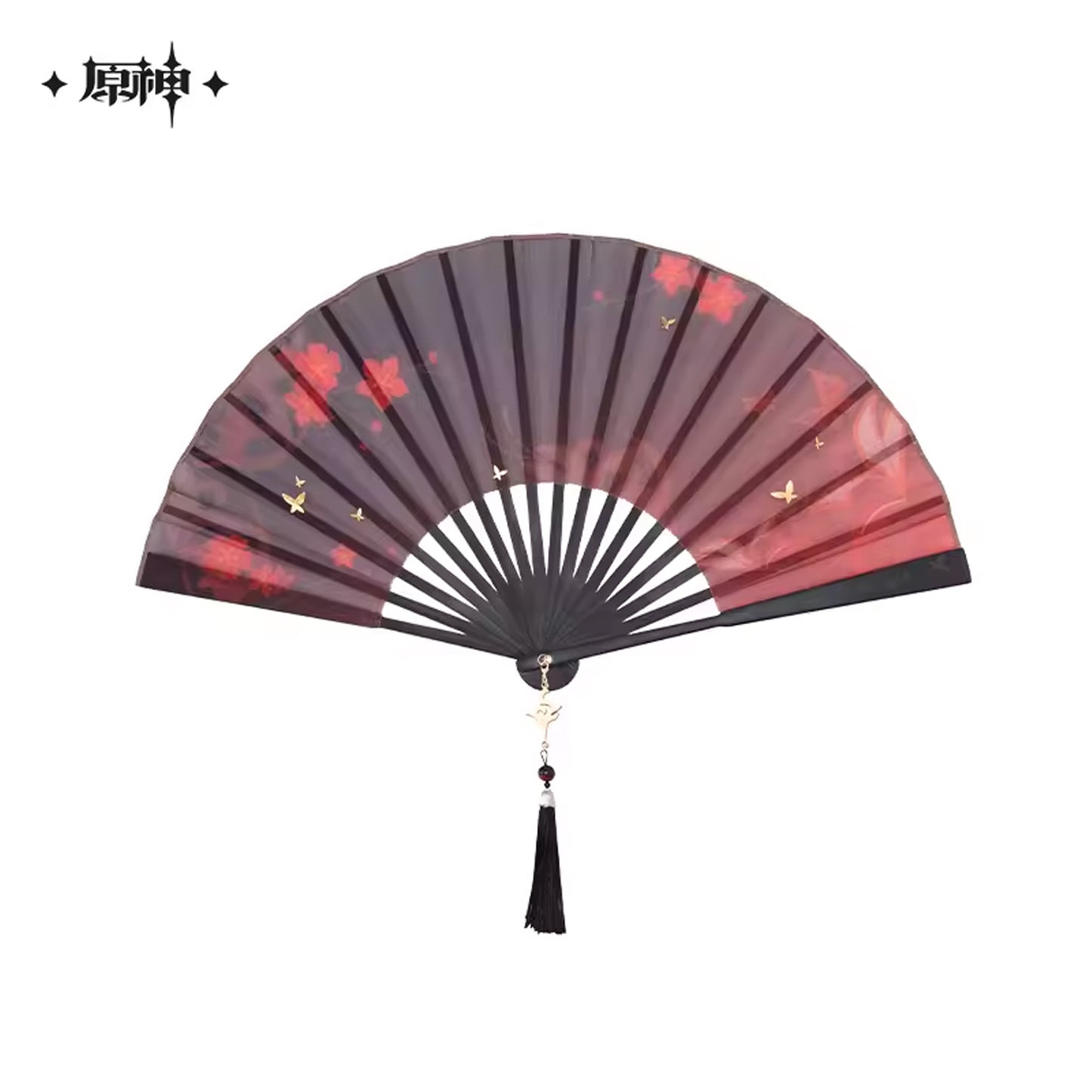 [OFFICIAL] Genshin Hu Tao Impression Apparel Series - Folding Fan - Teyvat Tavern - Genshin Merch