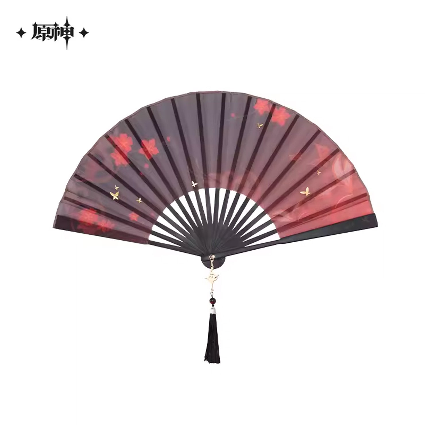 [OFFICIAL] Genshin Hu Tao Impression Apparel Series - Folding Fan - Teyvat Tavern - Genshin Merch