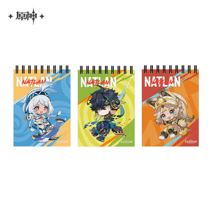 [OFFICIAL] Blaze To Natlan Series Character Cute Badge, Pendant, Note Pad, Acrylic Ornament and Refrigerator Magnet - Teyvat Tavern - Genshin Impact & Honkai Star Rail & 3Z Merch