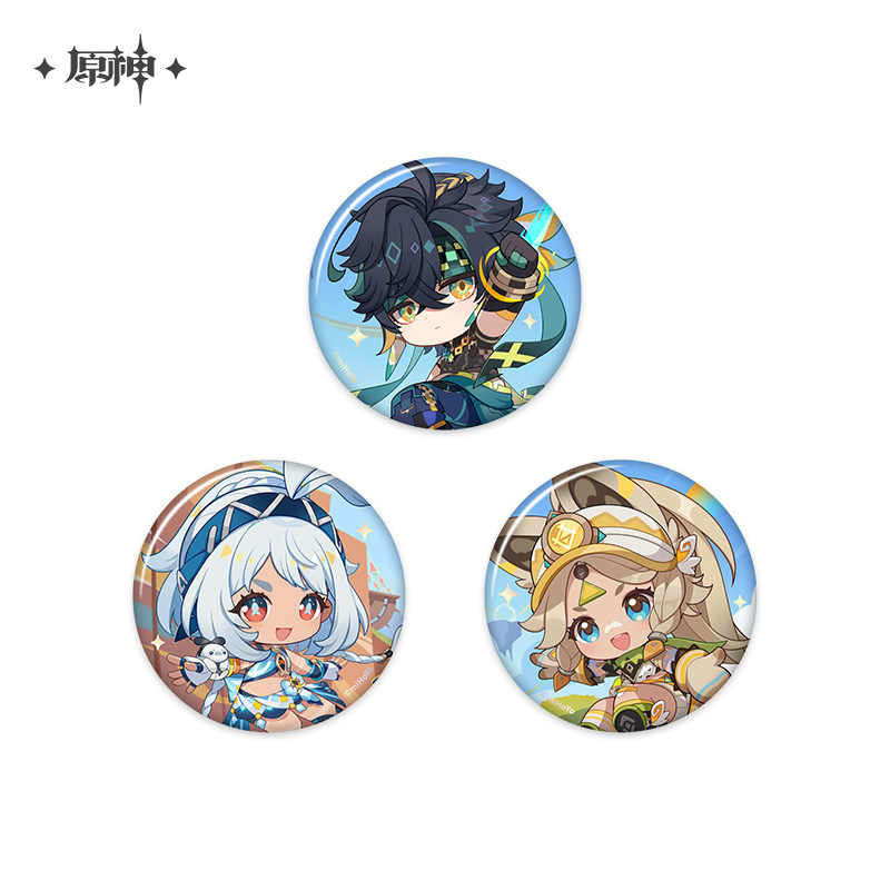 [OFFICIAL] Blaze To Natlan Series Character Cute Badge, Pendant, Note Pad, Acrylic Ornament and Refrigerator Magnet - Teyvat Tavern - Genshin Impact & Honkai Star Rail & 3Z Merch