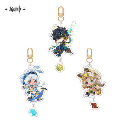 [OFFICIAL] Blaze To Natlan Series Character Cute Badge, Pendant, Note Pad, Acrylic Ornament and Refrigerator Magnet - Teyvat Tavern - Genshin Impact & Honkai Star Rail & 3Z Merch