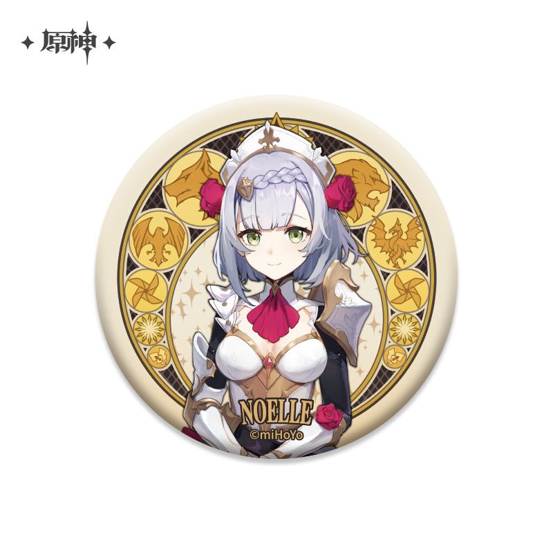 [OFFICIAL] Character Badge - Mondstadt - Teyvat Tavern - Genshin Impact & Honkai Star Rail & 3Z Merch