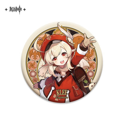 [OFFICIAL] Character Badge - Mondstadt - Teyvat Tavern - Genshin Impact & Honkai Star Rail & 3Z Merch