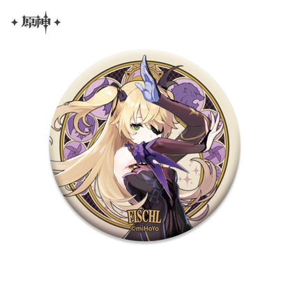 [OFFICIAL] Character Badge - Mondstadt - Teyvat Tavern - Genshin Impact & Honkai Star Rail & 3Z Merch