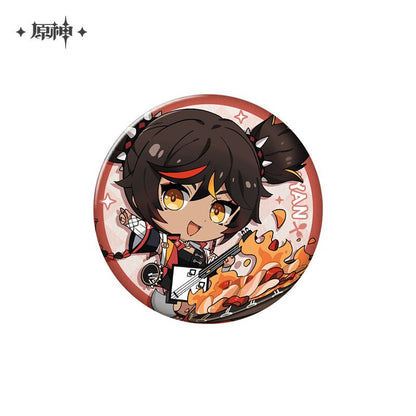 [OFFICIAL] Delicious Party Series Character Badge - Teyvat Tavern - Genshin Impact & Honkai Star Rail & 3Z Merch