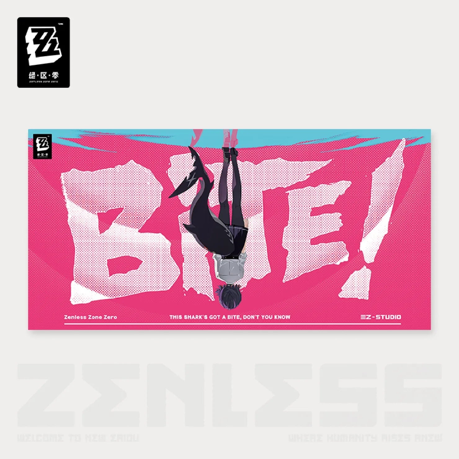 [OFFICIAL] Ellen Joe BITE Series Bath Towel / Mousepad - Teyvat Tavern - Genshin Impact & Honkai Star Rail & 3Z Merch