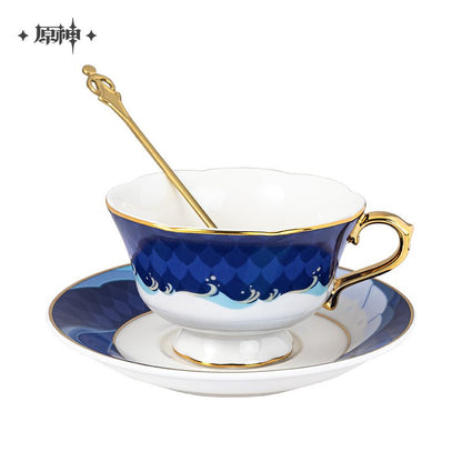 [OFFICIAL] Furina Impression Afternoon Tea Cup Saucer Set - Teyvat Tavern - Genshin Impact & Honkai Star Rail & 3Z Merch