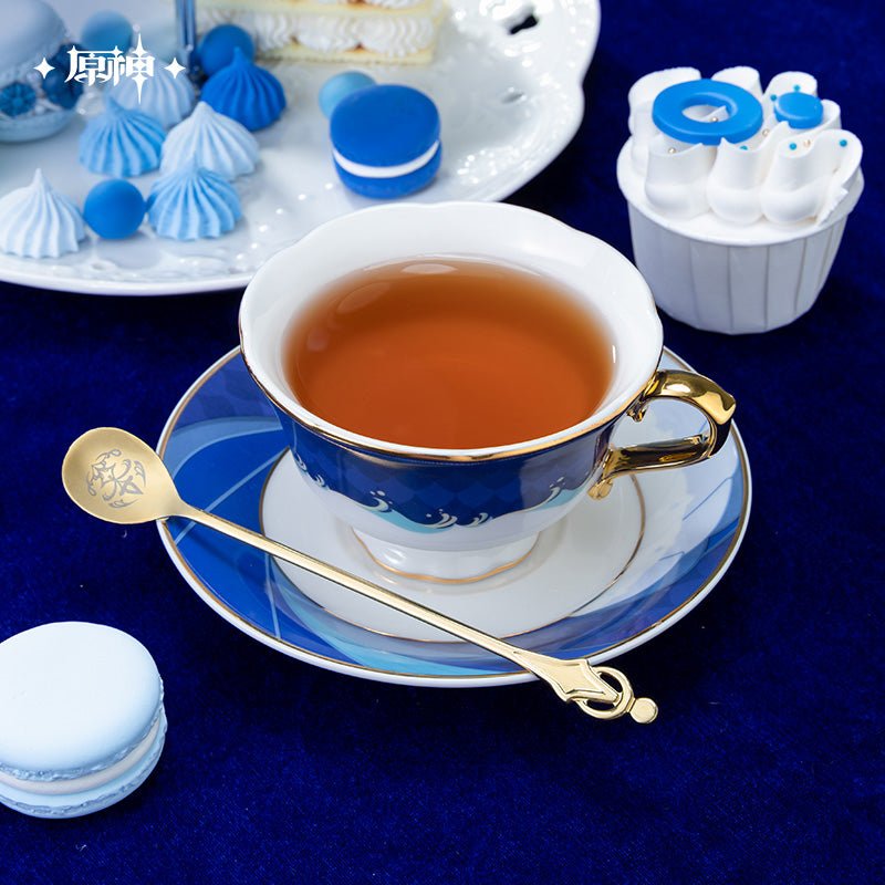 [OFFICIAL] Furina Impression Afternoon Tea Cup Saucer Set - Teyvat Tavern - Genshin Impact & Honkai Star Rail & 3Z Merch