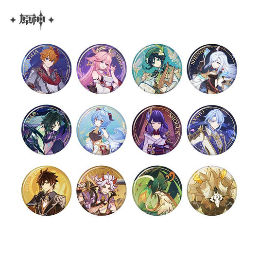 [OFFICIAL] Genius Invokation TCG Series Badge - Teyvat Tavern - Genshin Impact & Honkai Star Rail & 3Z Merch