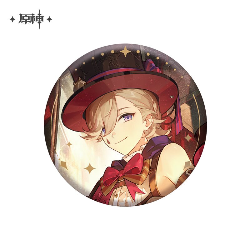 [OFFICIAL] Genshin Impact Character Anecdotes Series Badge - Teyvat Tavern - Genshin Impact & Honkai Star Rail & 3Z Merch