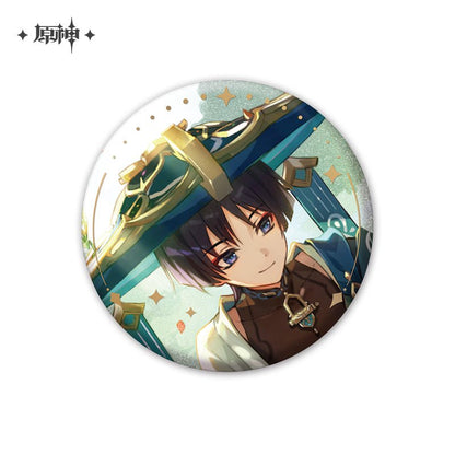 [OFFICIAL] Genshin Impact Character Anecdotes Series Badge - Teyvat Tavern - Genshin Impact & Honkai Star Rail & 3Z Merch