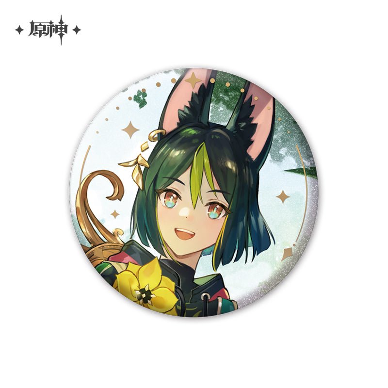 [OFFICIAL] Genshin Impact Character Anecdotes Series Badge - Teyvat Tavern - Genshin Impact & Honkai Star Rail & 3Z Merch