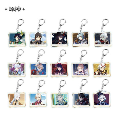 [OFFICIAL] Genshin Impact Character PV Series Acrylic Keychain - Teyvat Tavern - Genshin Impact & Honkai Star Rail & 3Z Merch