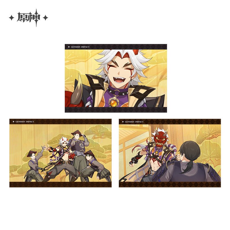 [OFFICIAL] Genshin Impact Character PV Series Photo Cards Set - Teyvat Tavern - Genshin Impact & Honkai Star Rail & 3Z Merch