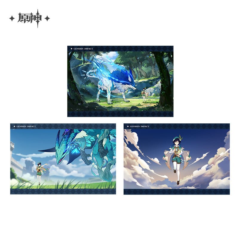 [OFFICIAL] Genshin Impact Character PV Series Photo Cards Set - Teyvat Tavern - Genshin Impact & Honkai Star Rail & 3Z Merch