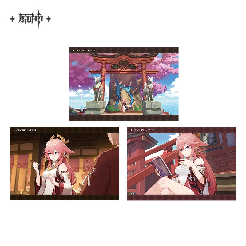 [OFFICIAL] Genshin Impact Character PV Series Photo Cards Set - Teyvat Tavern - Genshin Impact & Honkai Star Rail & 3Z Merch