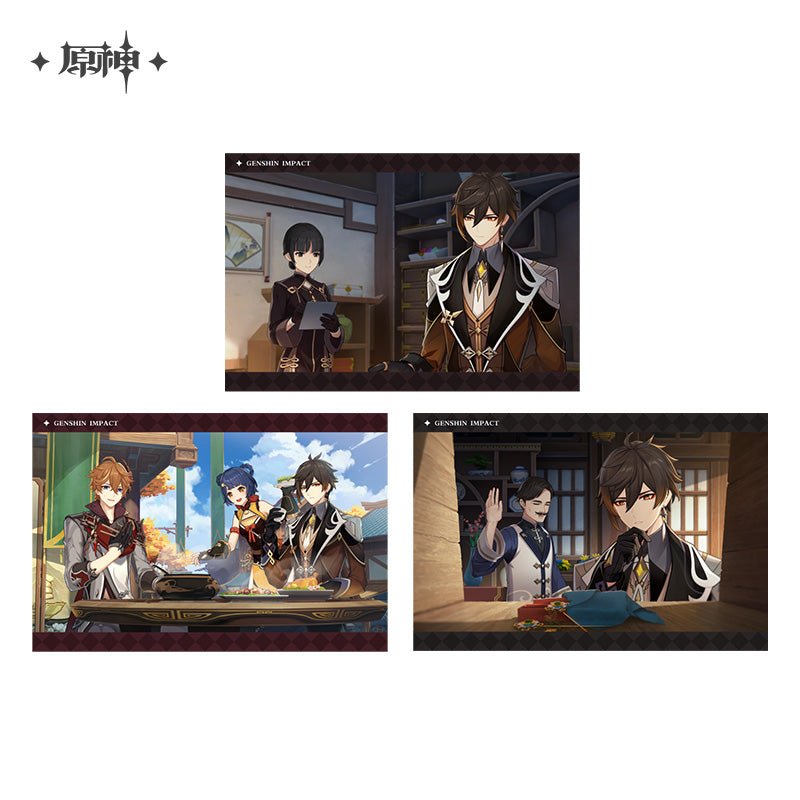 [OFFICIAL] Genshin Impact Character PV Series Photo Cards Set - Teyvat Tavern - Genshin Impact & Honkai Star Rail & 3Z Merch