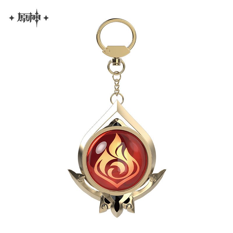 [OFFICIAL] Genshin Impact Element Vision Hangable Decorative Keychain - Teyvat Tavern - Genshin Impact & Honkai Star Rail & 3Z Merch