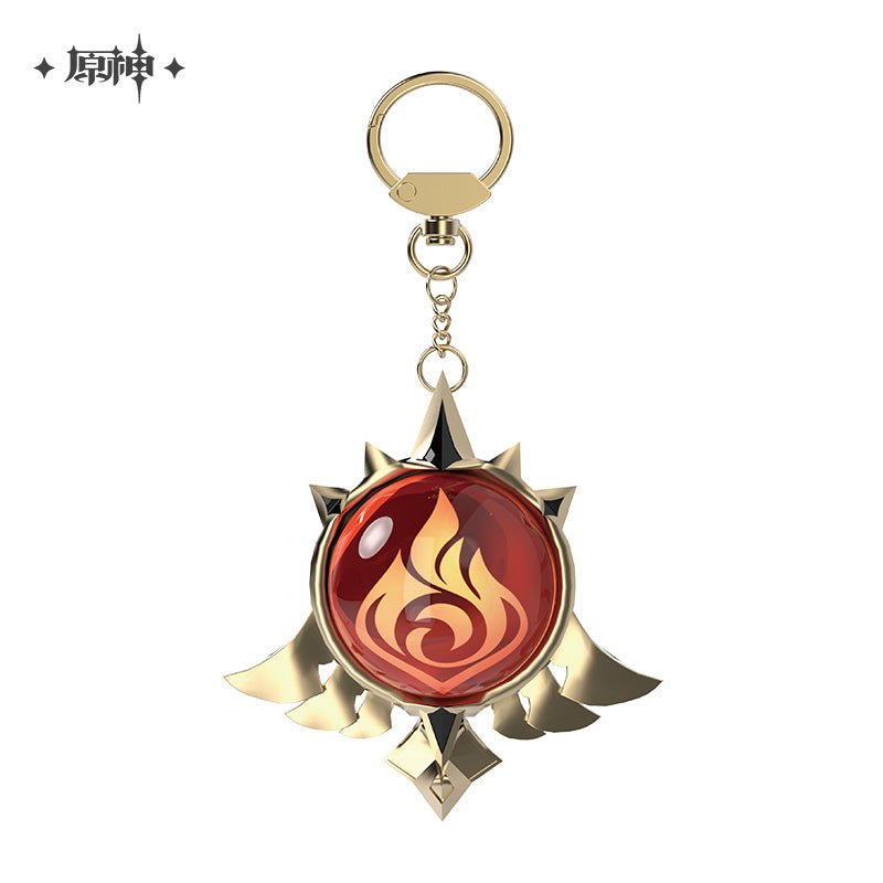 [OFFICIAL] Genshin Impact Element Vision Hangable Decorative Keychain - Teyvat Tavern - Genshin Impact & Honkai Star Rail & 3Z Merch