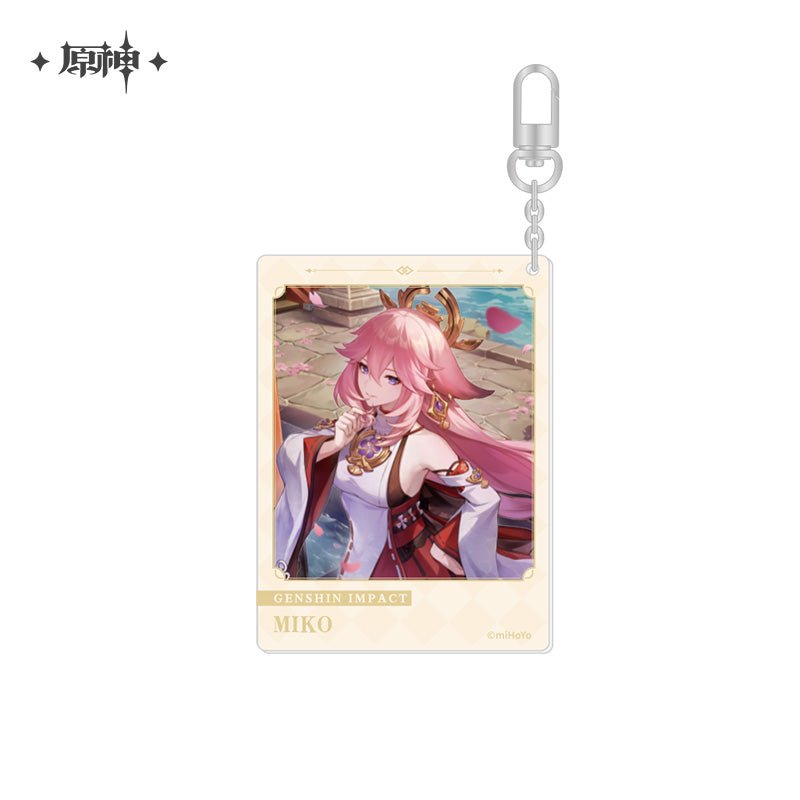 [OFFICIAL] Genshin Impact Happy Birthday Series Character Acrylic Pendant - Teyvat Tavern - Genshin Impact & Honkai Star Rail & 3Z Merch