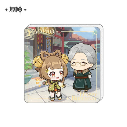 [OFFICIAL] Genshin Impact Happy Birthday Series Refrigerator Magnets - Teyvat Tavern - Genshin Impact & Honkai Star Rail & 3Z Merch