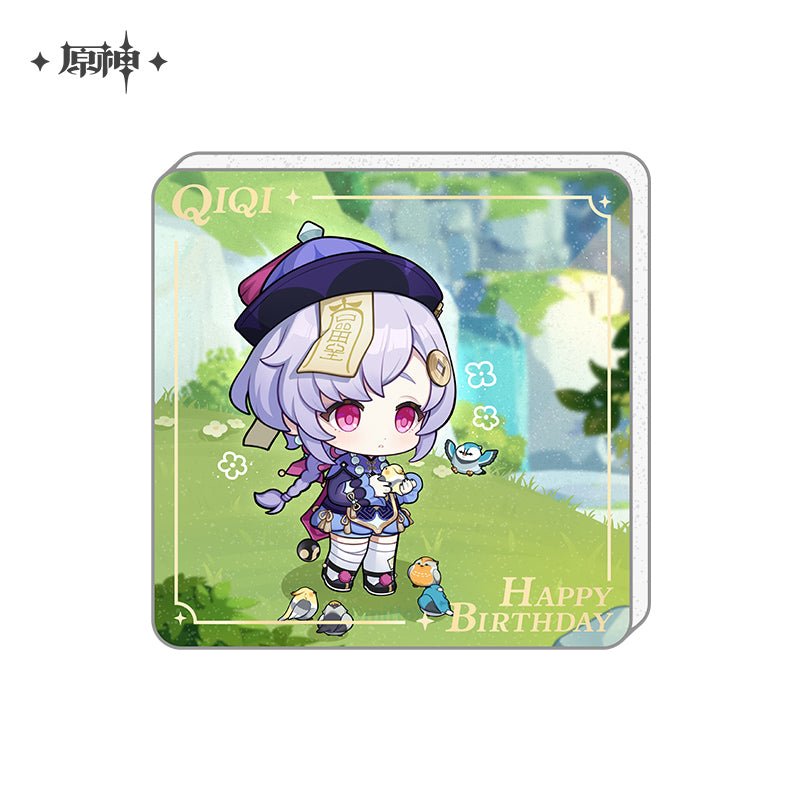 [OFFICIAL] Genshin Impact Happy Birthday Series Refrigerator Magnets - Teyvat Tavern - Genshin Impact & Honkai Star Rail & 3Z Merch