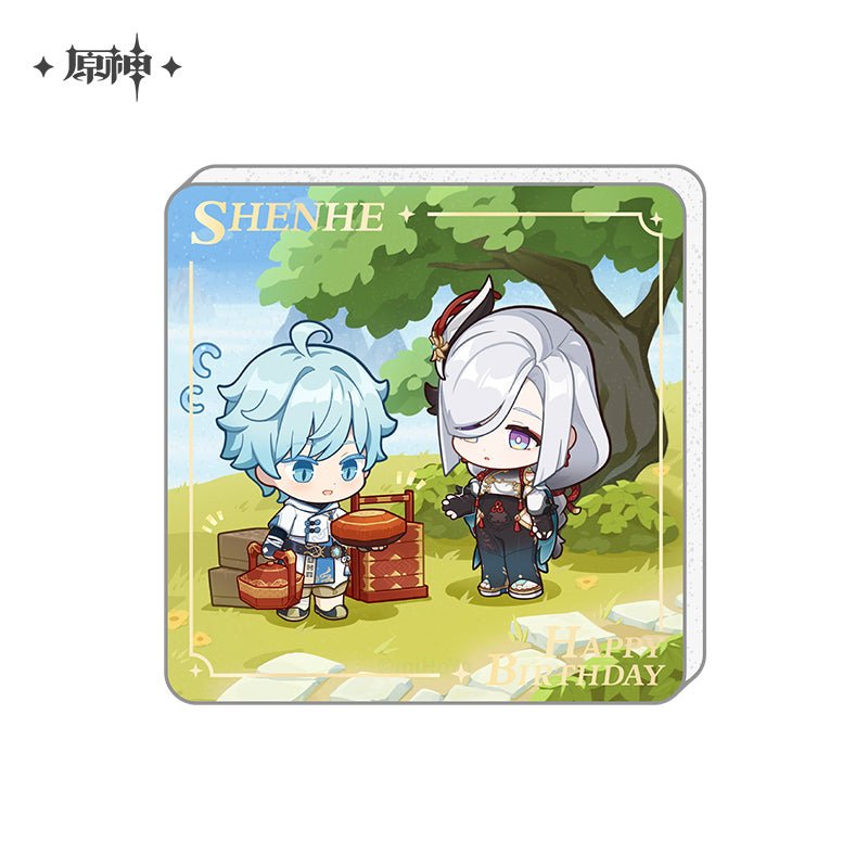 [OFFICIAL] Genshin Impact Happy Birthday Series Refrigerator Magnets - Teyvat Tavern - Genshin Impact & Honkai Star Rail & 3Z Merch