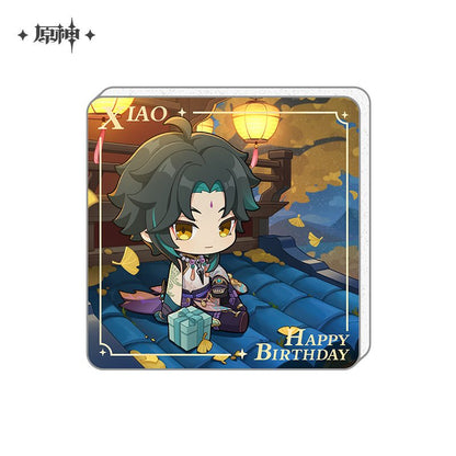 [OFFICIAL] Genshin Impact Happy Birthday Series Refrigerator Magnets - Teyvat Tavern - Genshin Impact & Honkai Star Rail & 3Z Merch