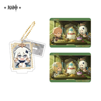 [OFFICIAL] Genshin Impact Happy Birthday Series Treasured Memories Character Stand Figure and Collection Cards Set - Teyvat Tavern - Genshin Impact & Honkai Star Rail & 3Z Merch