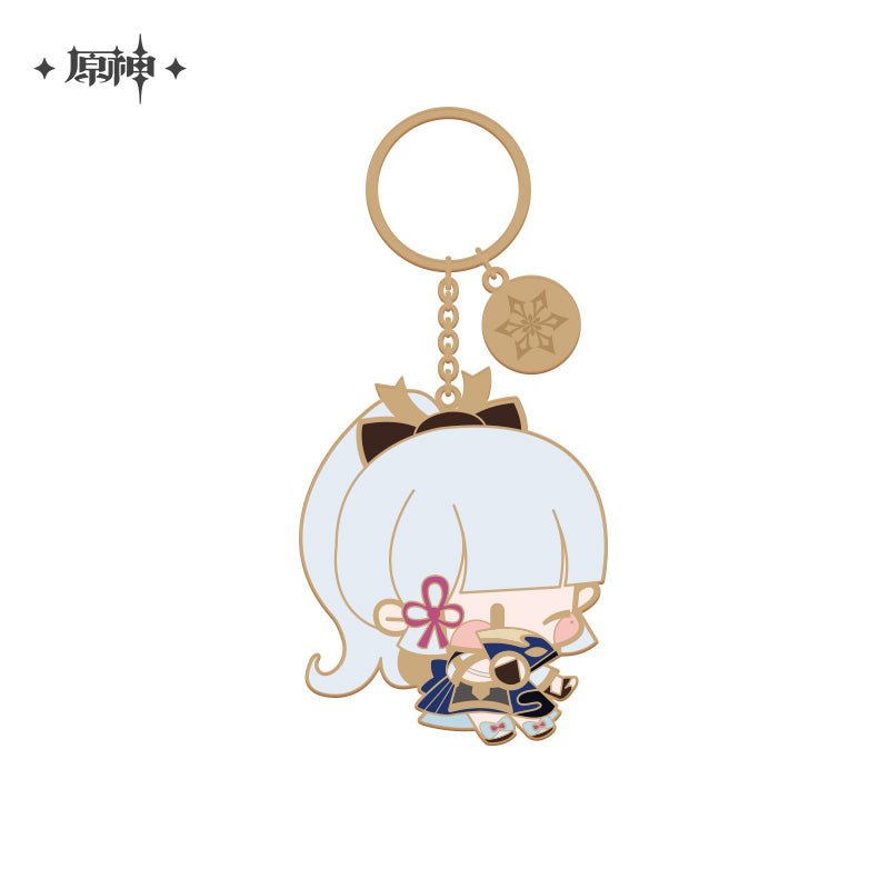 [OFFICIAL] Genshin Impact Large Character Cute Metal Keychain Pendant - Teyvat Tavern - Genshin Impact & Honkai Star Rail & 3Z Merch