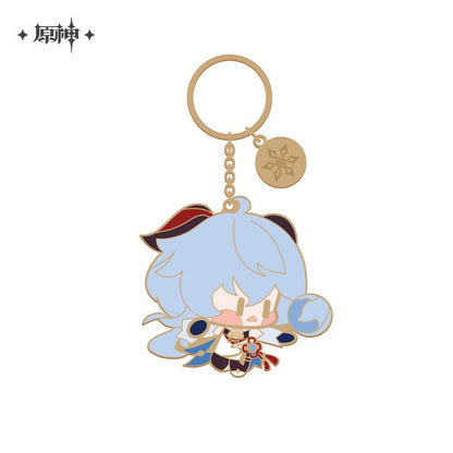 [OFFICIAL] Genshin Impact Large Character Cute Metal Keychain Pendant - Teyvat Tavern - Genshin Impact & Honkai Star Rail & 3Z Merch