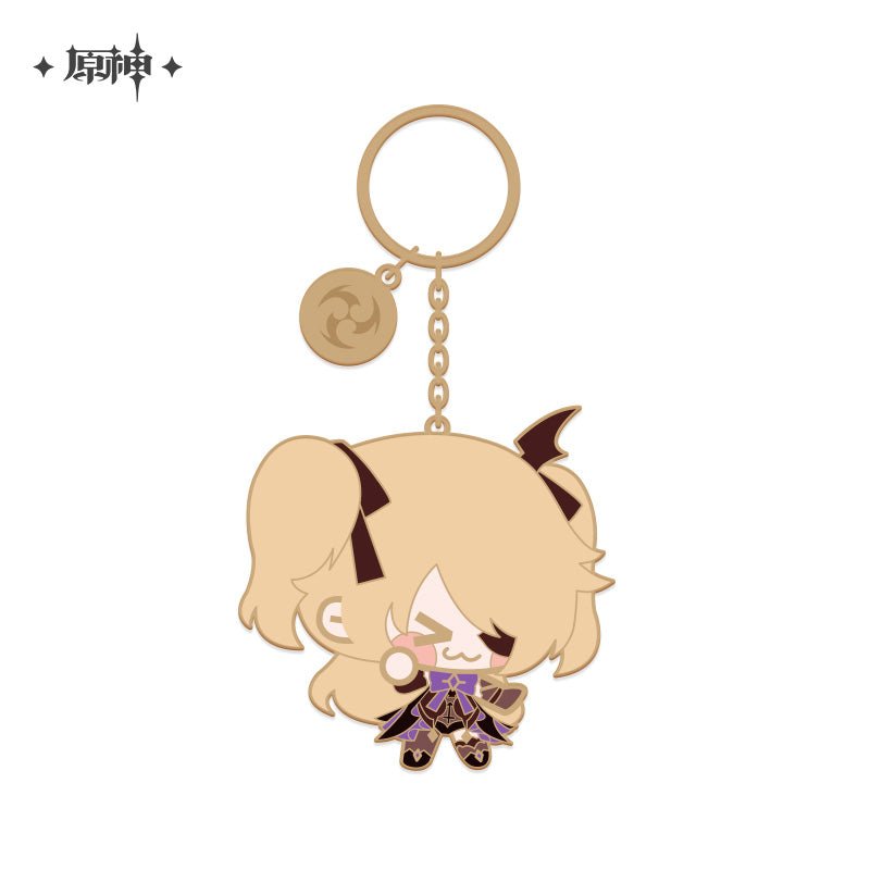 [OFFICIAL] Genshin Impact Large Character Cute Metal Keychain Pendant - Teyvat Tavern - Genshin Impact & Honkai Star Rail & 3Z Merch