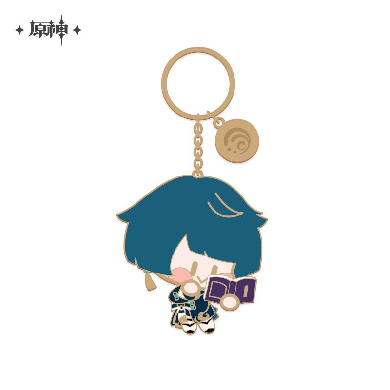 [OFFICIAL] Genshin Impact Large Character Cute Metal Keychain Pendant - Teyvat Tavern - Genshin Impact & Honkai Star Rail & 3Z Merch