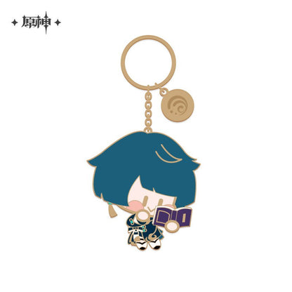 [OFFICIAL] Genshin Impact Large Character Cute Metal Keychain Pendant - Teyvat Tavern - Genshin Impact & Honkai Star Rail & 3Z Merch