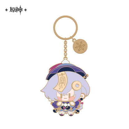 [OFFICIAL] Genshin Impact Large Character Cute Metal Keychain Pendant - Teyvat Tavern - Genshin Impact & Honkai Star Rail & 3Z Merch