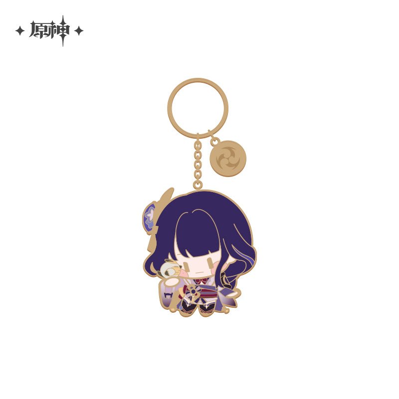 [OFFICIAL] Genshin Impact Large Character Cute Metal Keychain Pendant - Teyvat Tavern - Genshin Impact & Honkai Star Rail & 3Z Merch