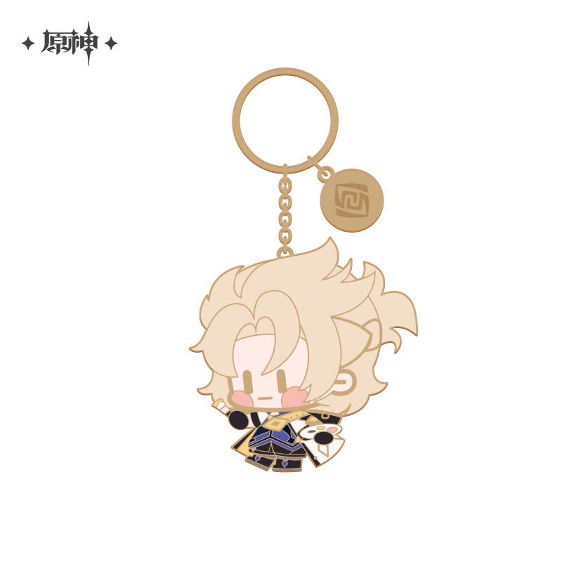 [OFFICIAL] Genshin Impact Large Character Cute Metal Keychain Pendant - Teyvat Tavern - Genshin Impact & Honkai Star Rail & 3Z Merch