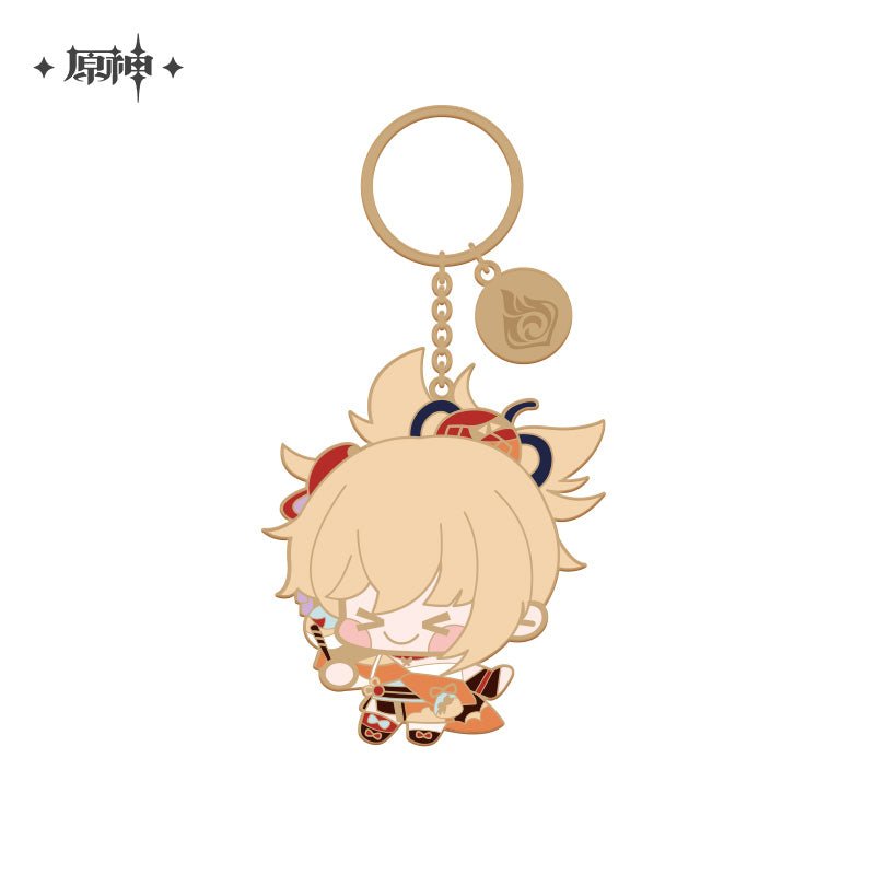 [OFFICIAL] Genshin Impact Large Character Cute Metal Keychain Pendant - Teyvat Tavern - Genshin Impact & Honkai Star Rail & 3Z Merch