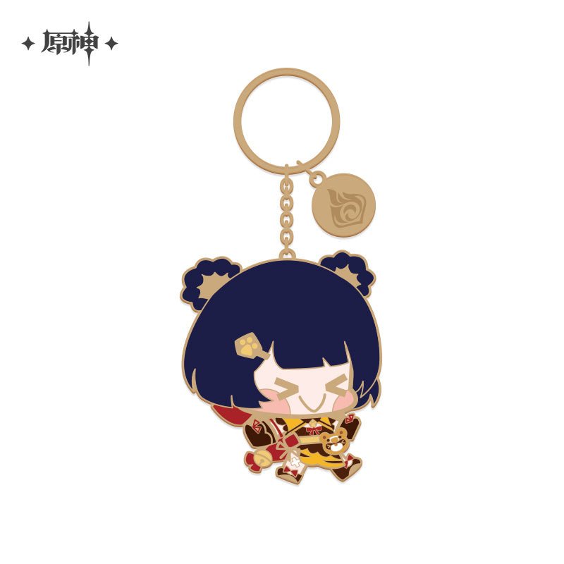 [OFFICIAL] Genshin Impact Large Character Cute Metal Keychain Pendant - Teyvat Tavern - Genshin Impact & Honkai Star Rail & 3Z Merch