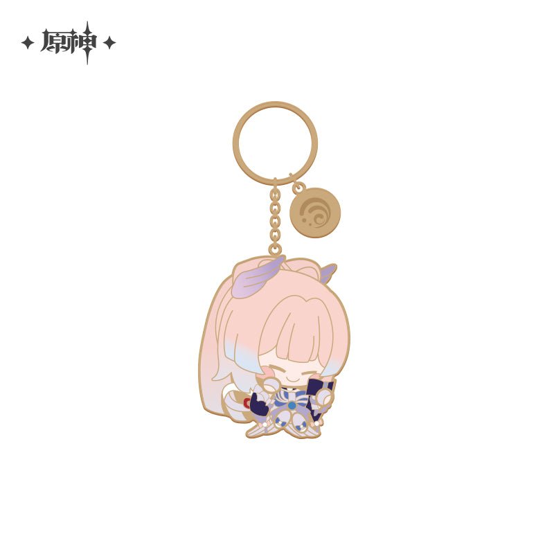 [OFFICIAL] Genshin Impact Large Character Cute Metal Keychain Pendant - Teyvat Tavern - Genshin Impact & Honkai Star Rail & 3Z Merch