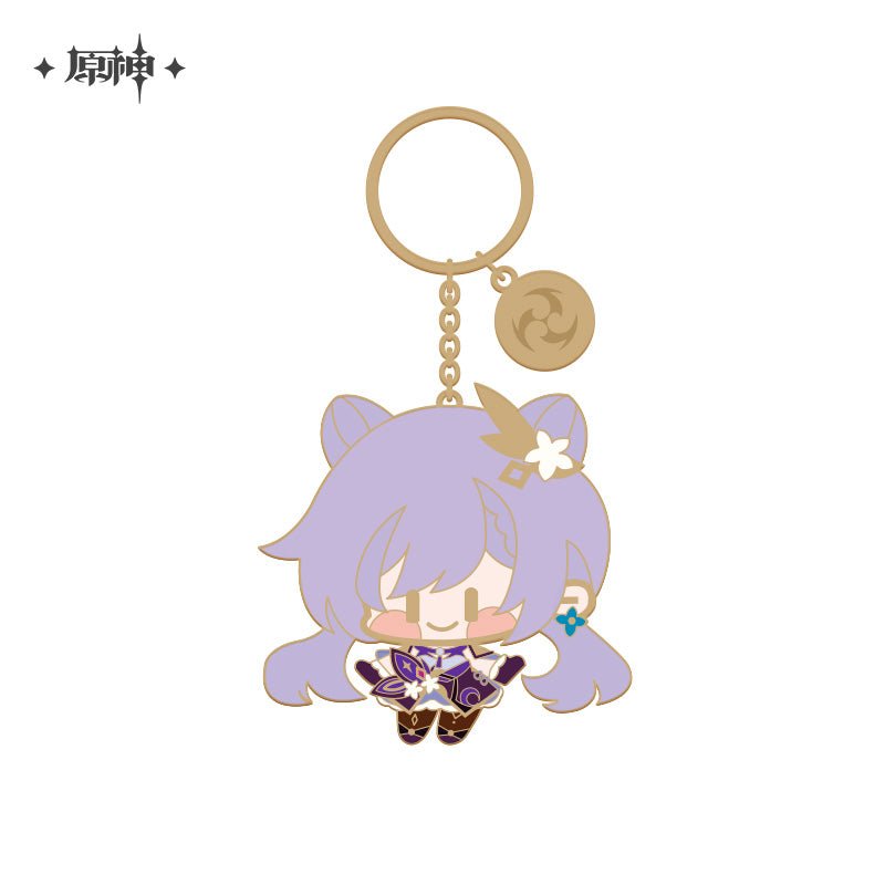 [OFFICIAL] Genshin Impact Large Character Cute Metal Keychain Pendant - Teyvat Tavern - Genshin Impact & Honkai Star Rail & 3Z Merch