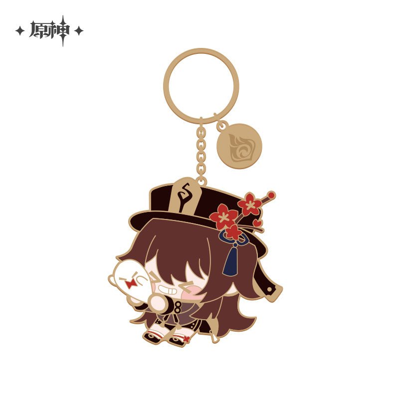 [OFFICIAL] Genshin Impact Large Character Cute Metal Keychain Pendant - Teyvat Tavern - Genshin Impact & Honkai Star Rail & 3Z Merch